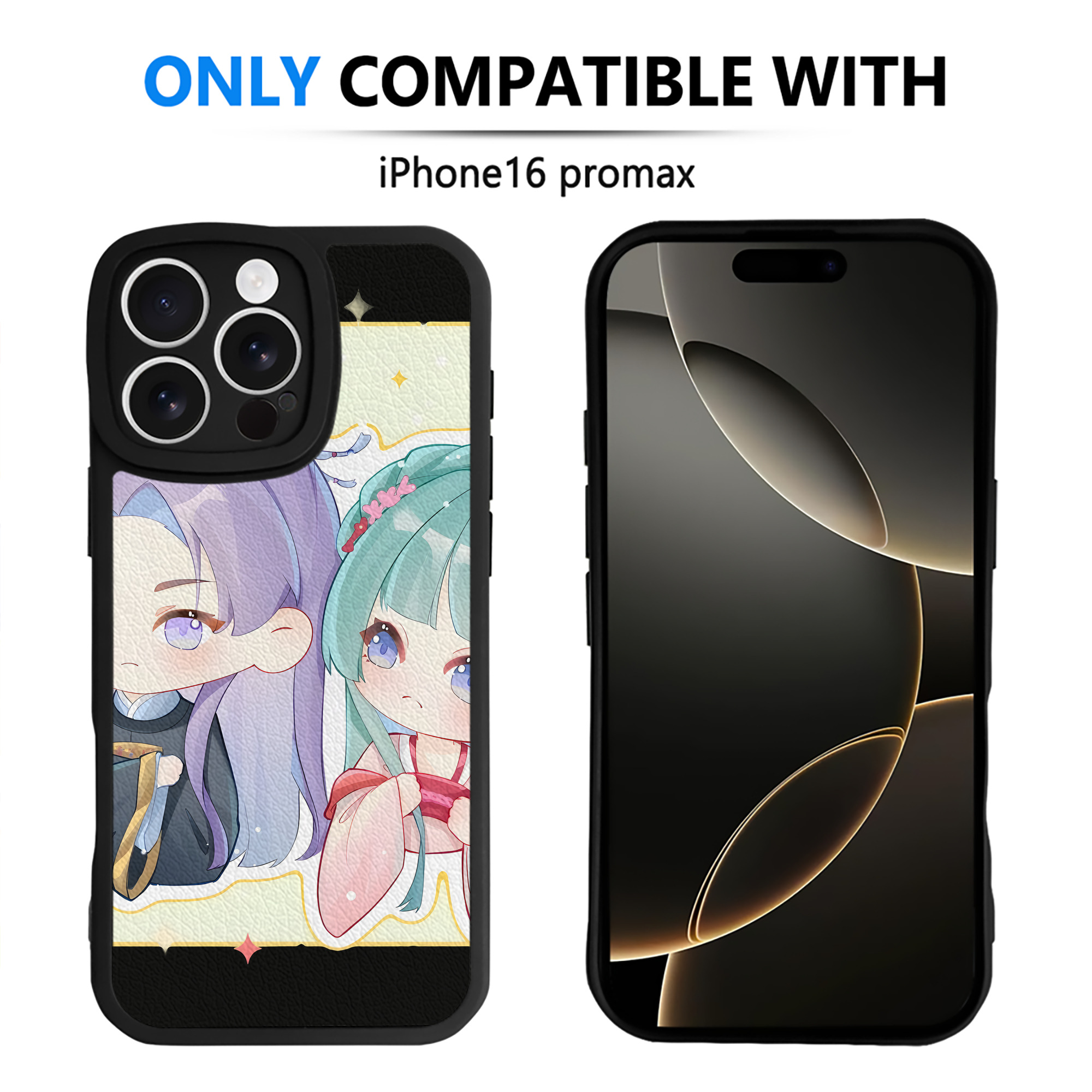 （画像用） 薬屋のひとりごと The Apothecary Diaries 【iPhone 16シリーズ対応】シリコンスマホケース（レザー調） 材質：シリコン
